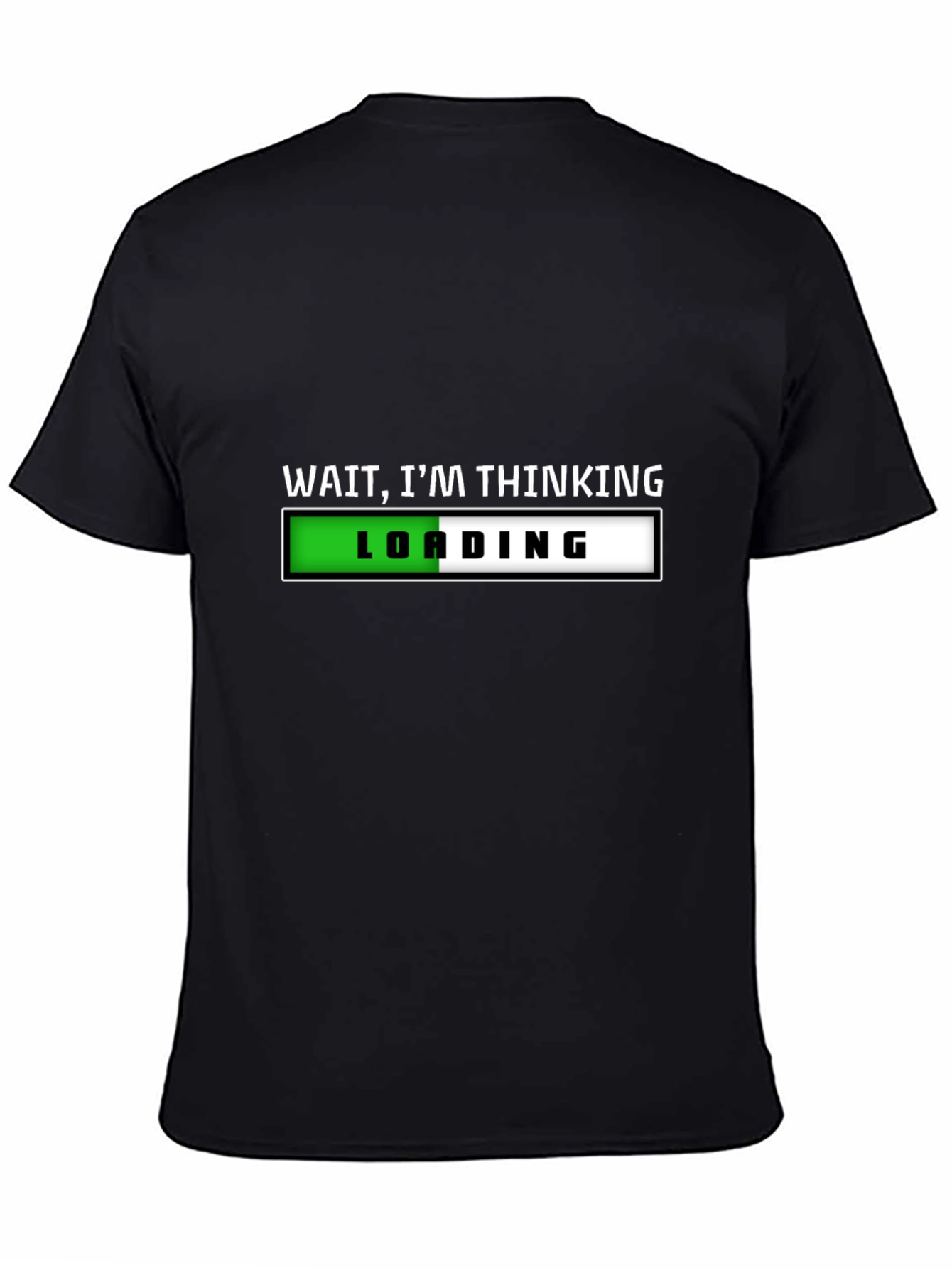 Wait Im Thinking T-Shirt - Funny Novelty Tee