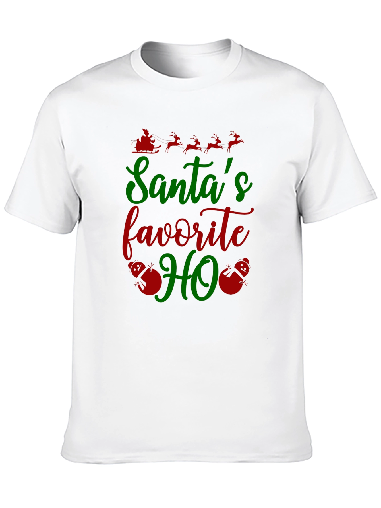 Santas Favorite HO Christmas T-Shirt