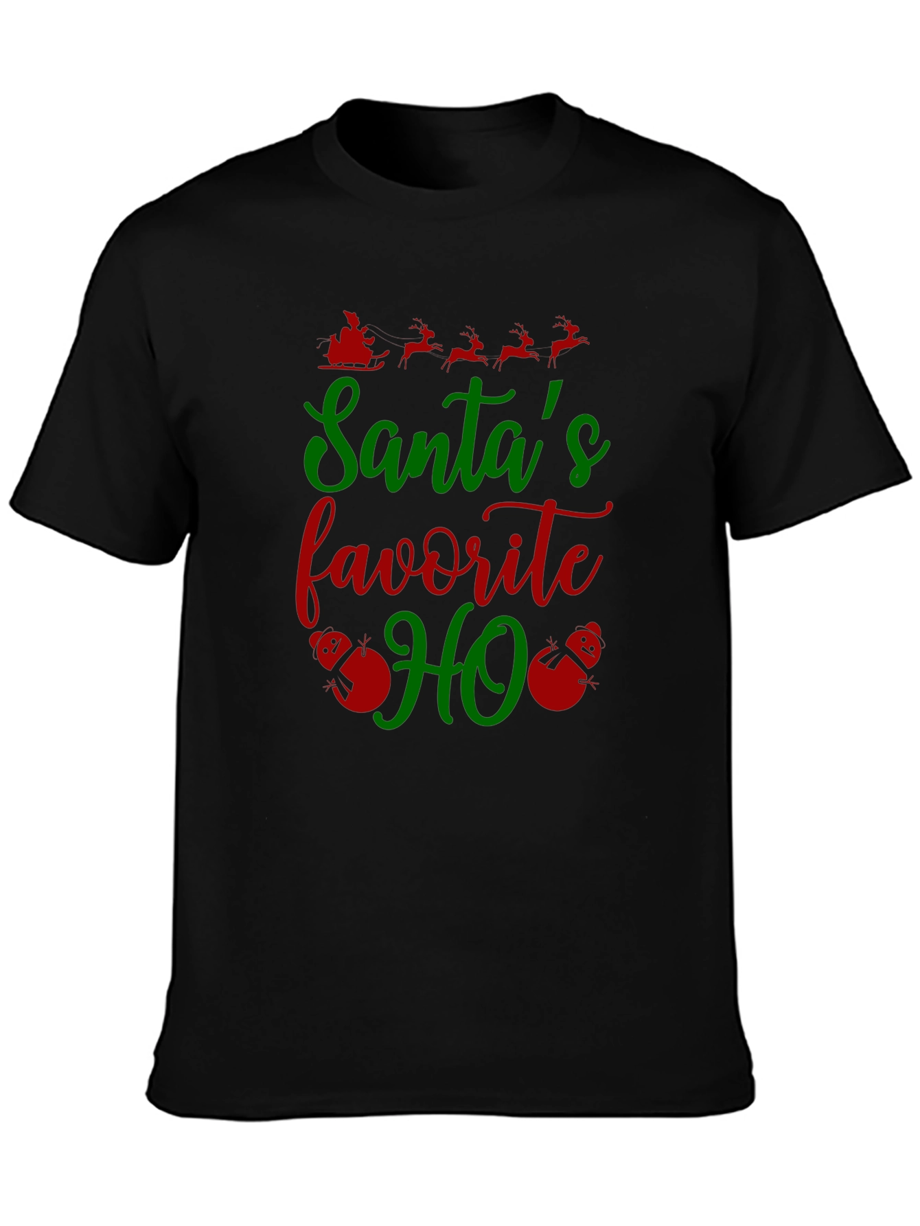 Santas Favorite HO Christmas T-Shirt