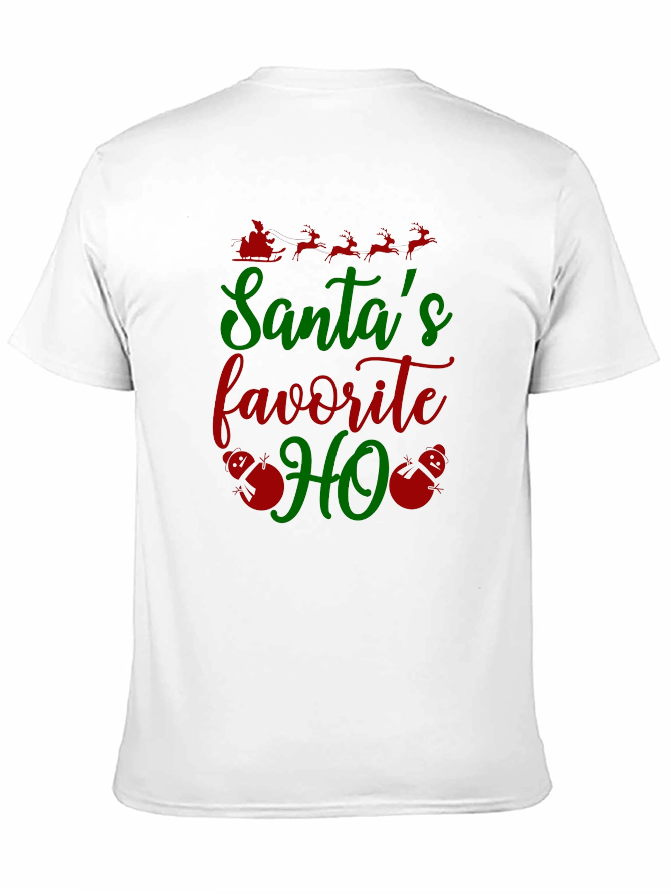 Santas Favorite HO Christmas T-Shirt