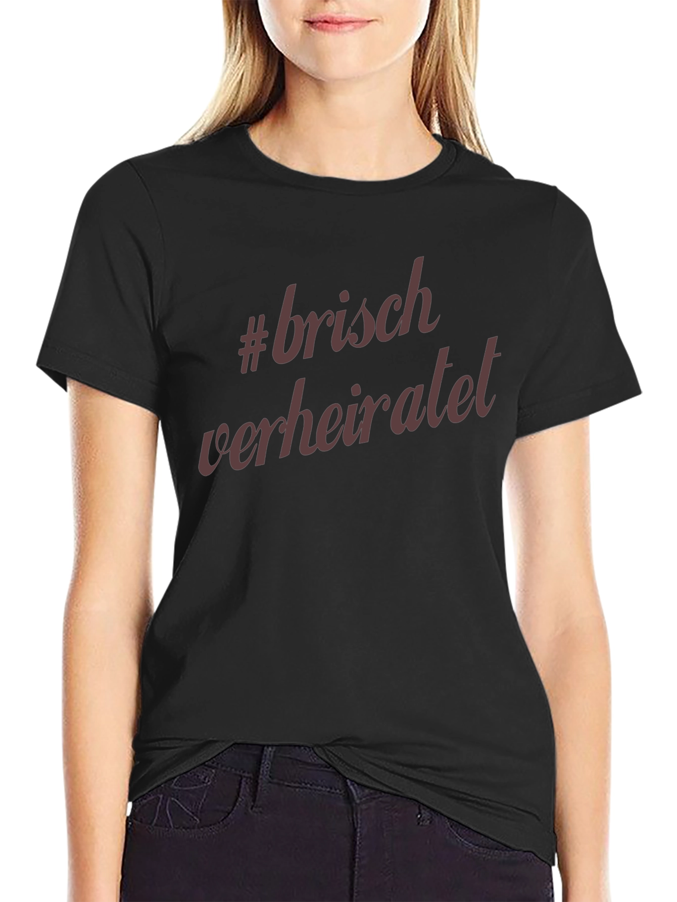 Newlywed T-Shirt - Frisch Verheiratet - German Wedding
