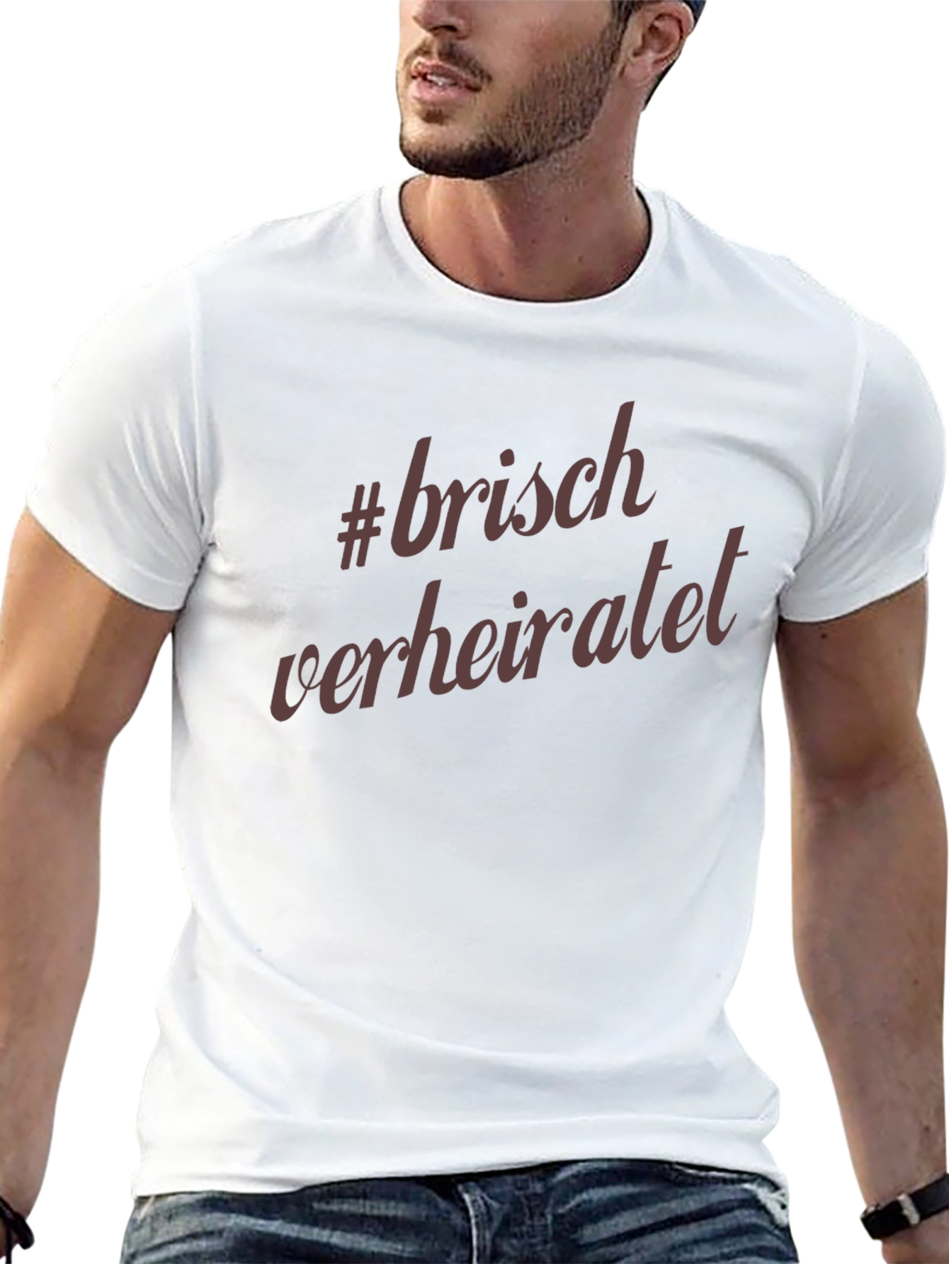 Newlywed T-Shirt - Frisch Verheiratet - German Wedding