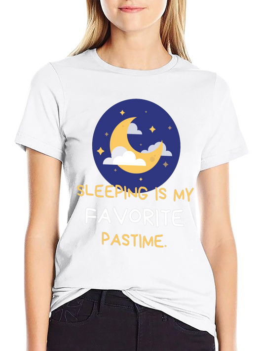 Sleeping is My Favorite Pastime Graphic Tee