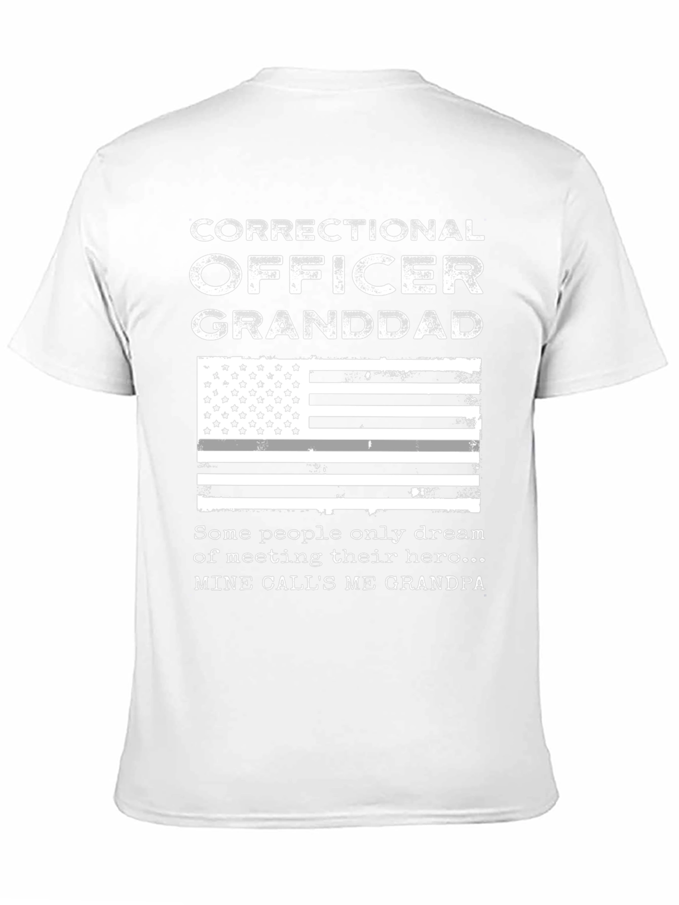 Correctional Officer Granddad T-Shirt