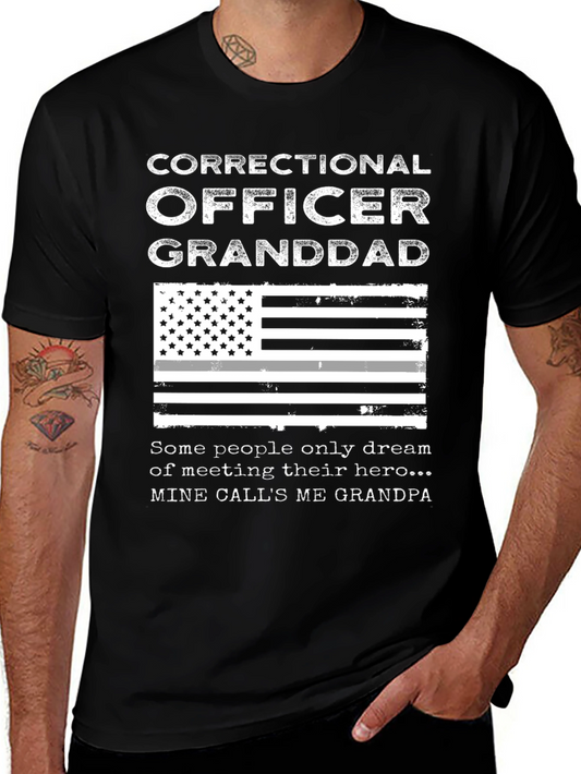 Correctional Officer Granddad T-Shirt