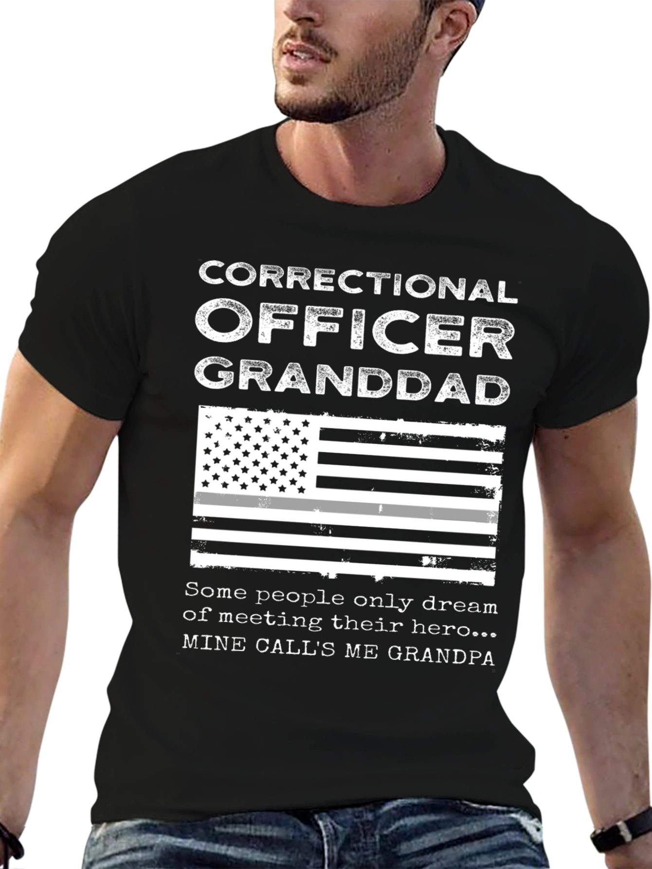 Correctional Officer Granddad T-Shirt
