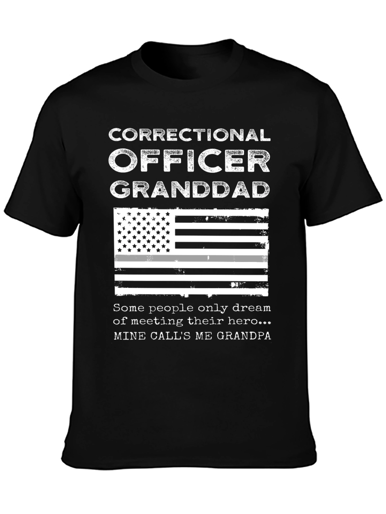 Correctional Officer Granddad T-Shirt