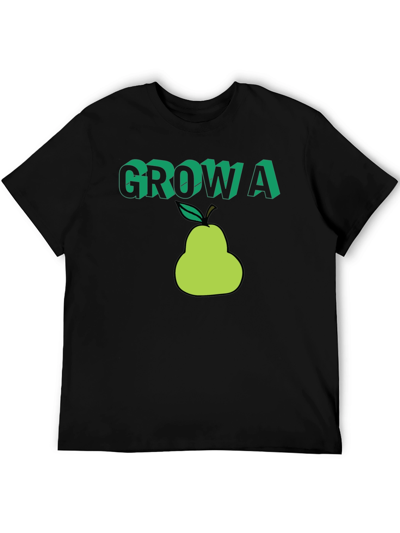 Grow a Pear T-Shirt - Funny Fruit Graphic Tee