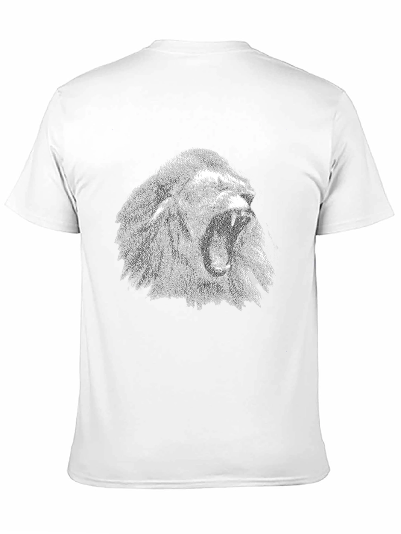 Lion Graphic Tee - Black