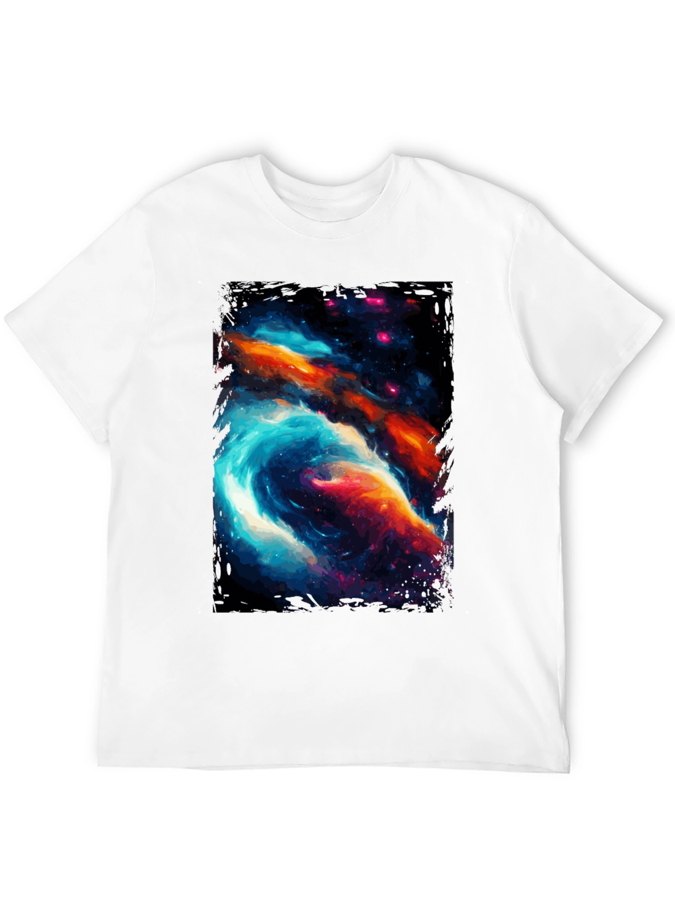 Nebula Graphic Black T-Shirt