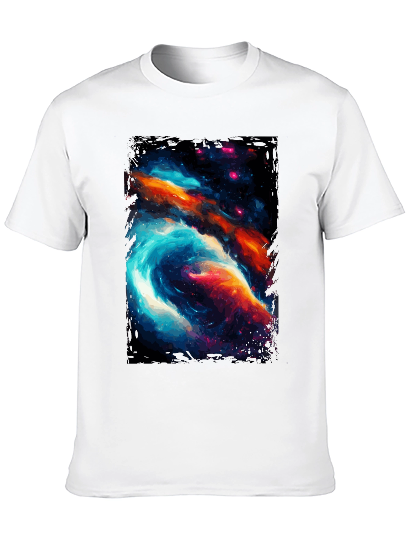 Nebula Graphic Black T-Shirt