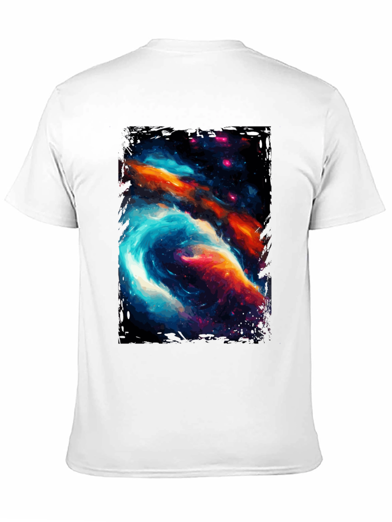 Nebula Graphic Black T-Shirt