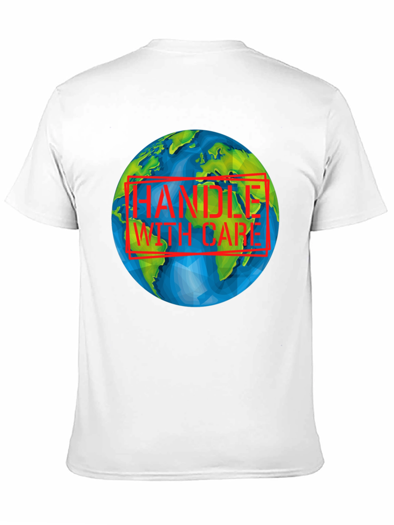 Handle with Care Earth Graphic T-Shirt