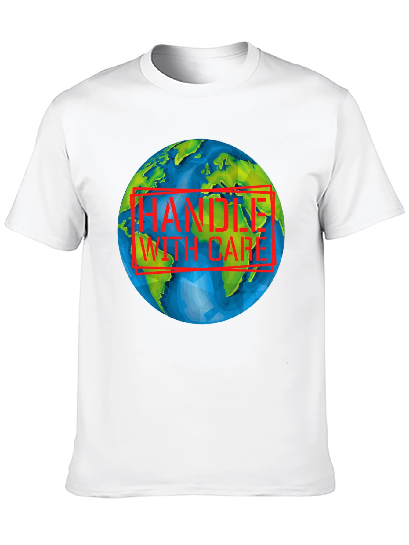 Handle with Care Earth Graphic T-Shirt