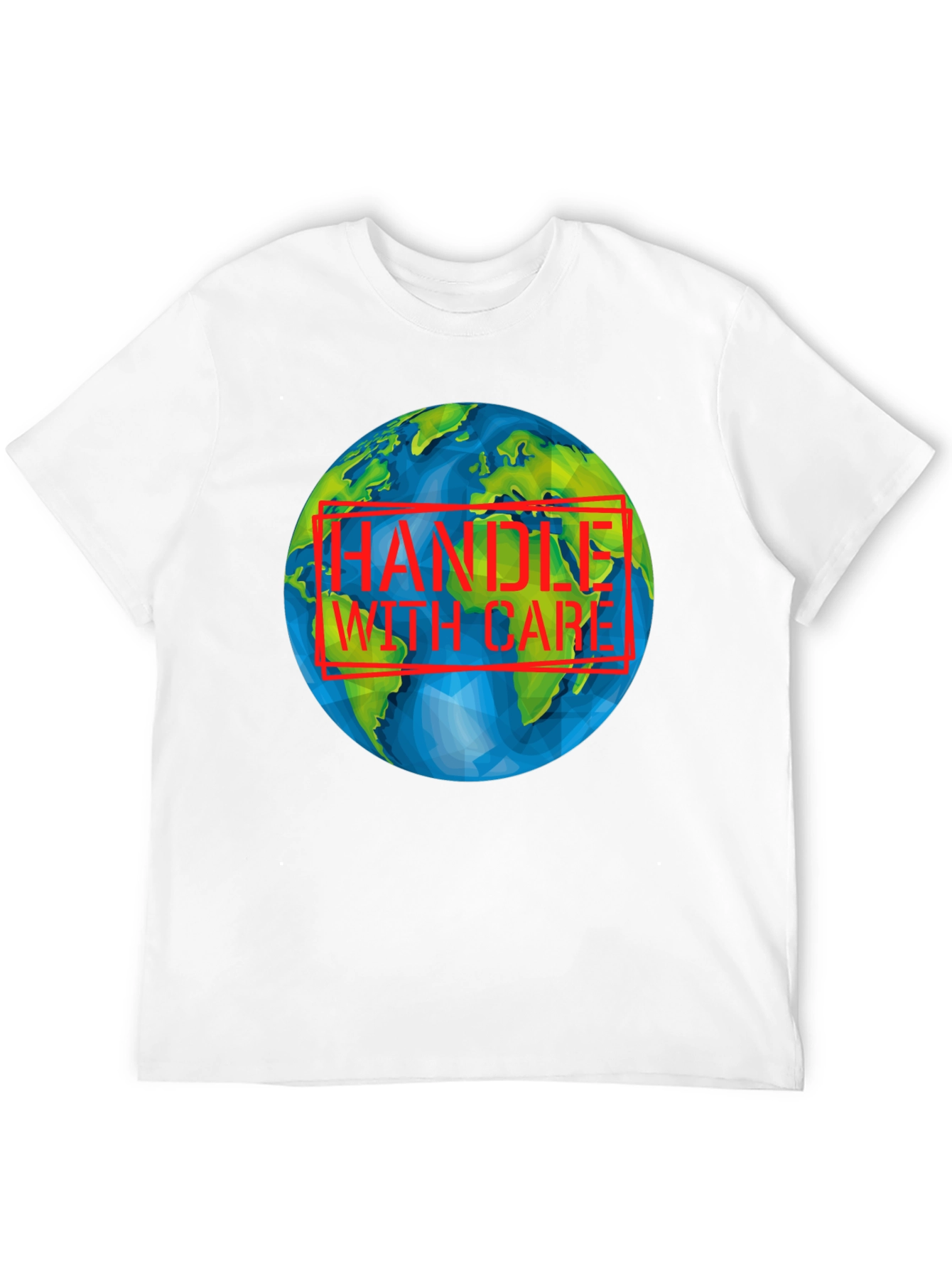 Handle with Care Earth Graphic T-Shirt