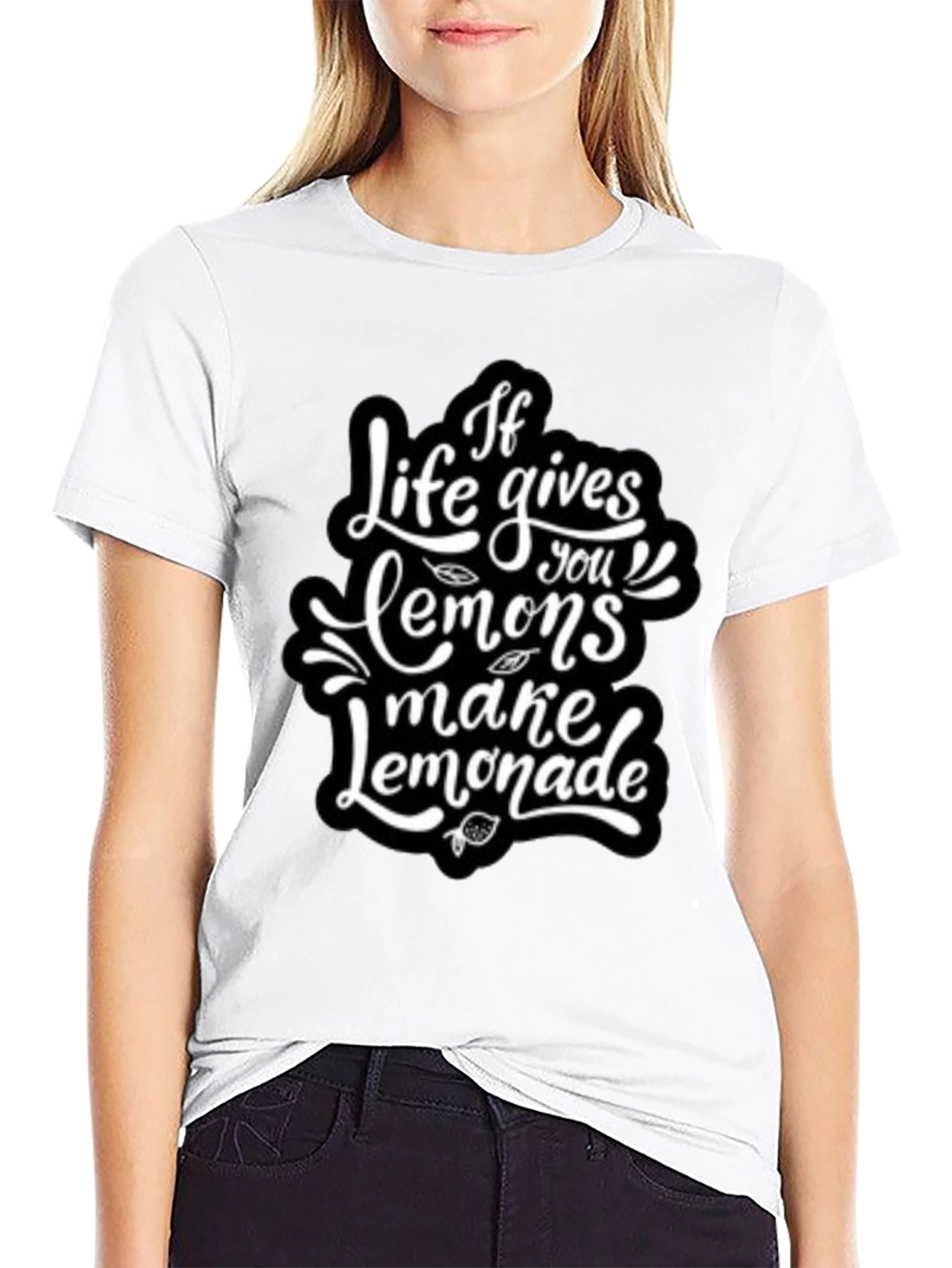 Life Gives You Lemons Black T-Shirt