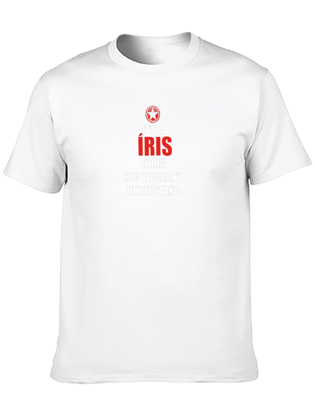Its A Iris Thing - Black Graphic T-Shirt