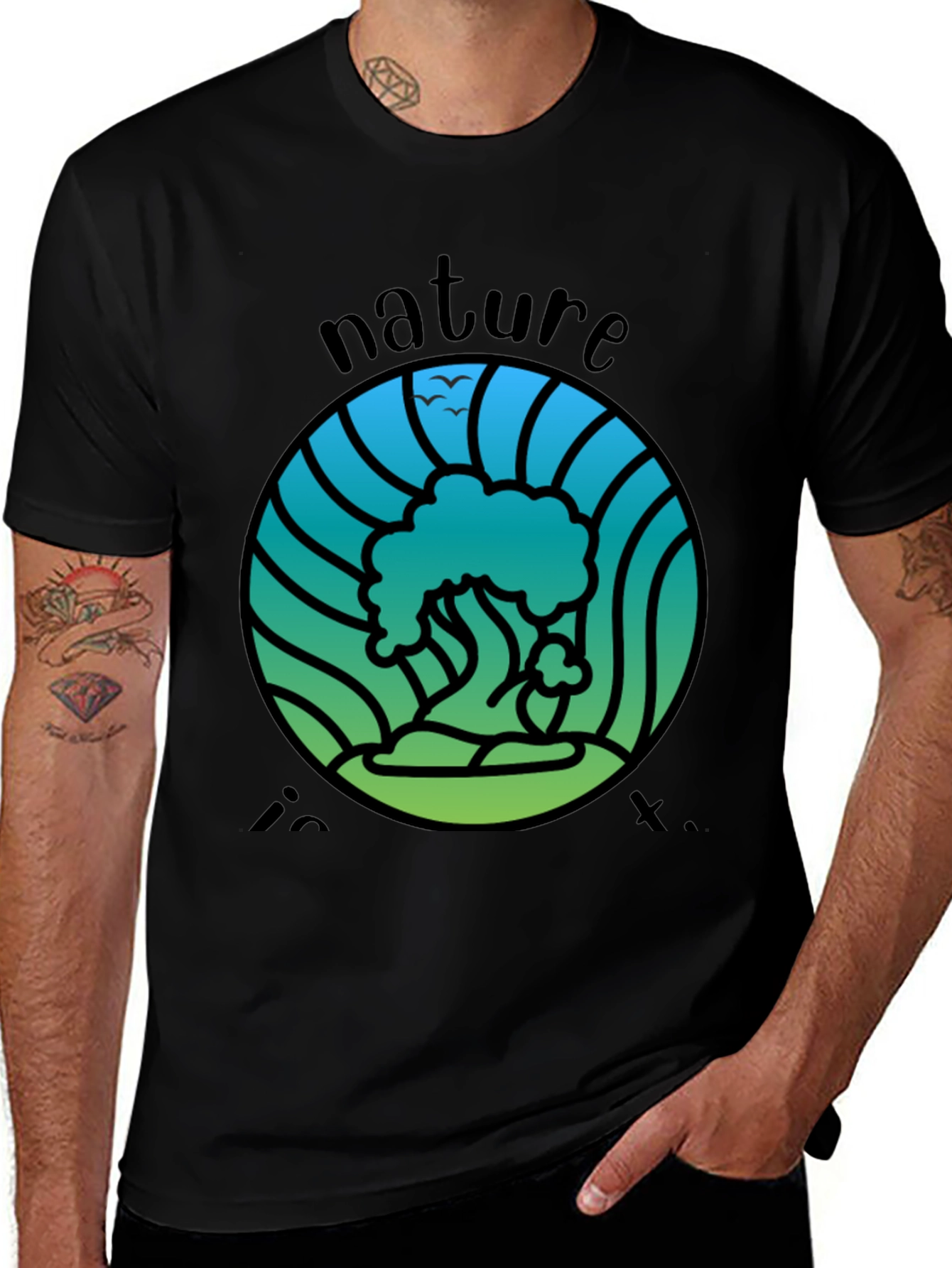 Nature Lovers Graphic Tee