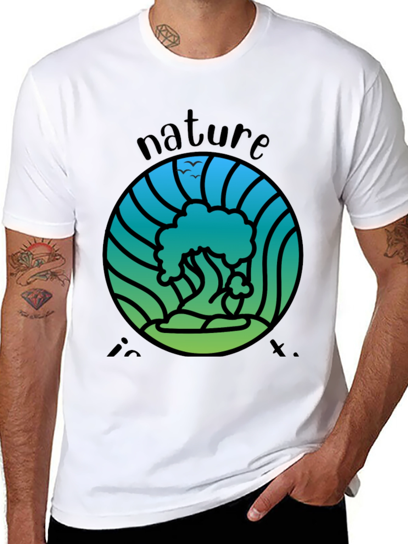 Nature Lovers Graphic Tee