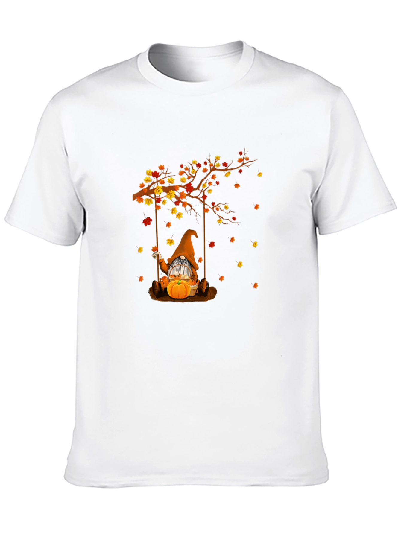 Gnome on Swing Fall T-Shirt