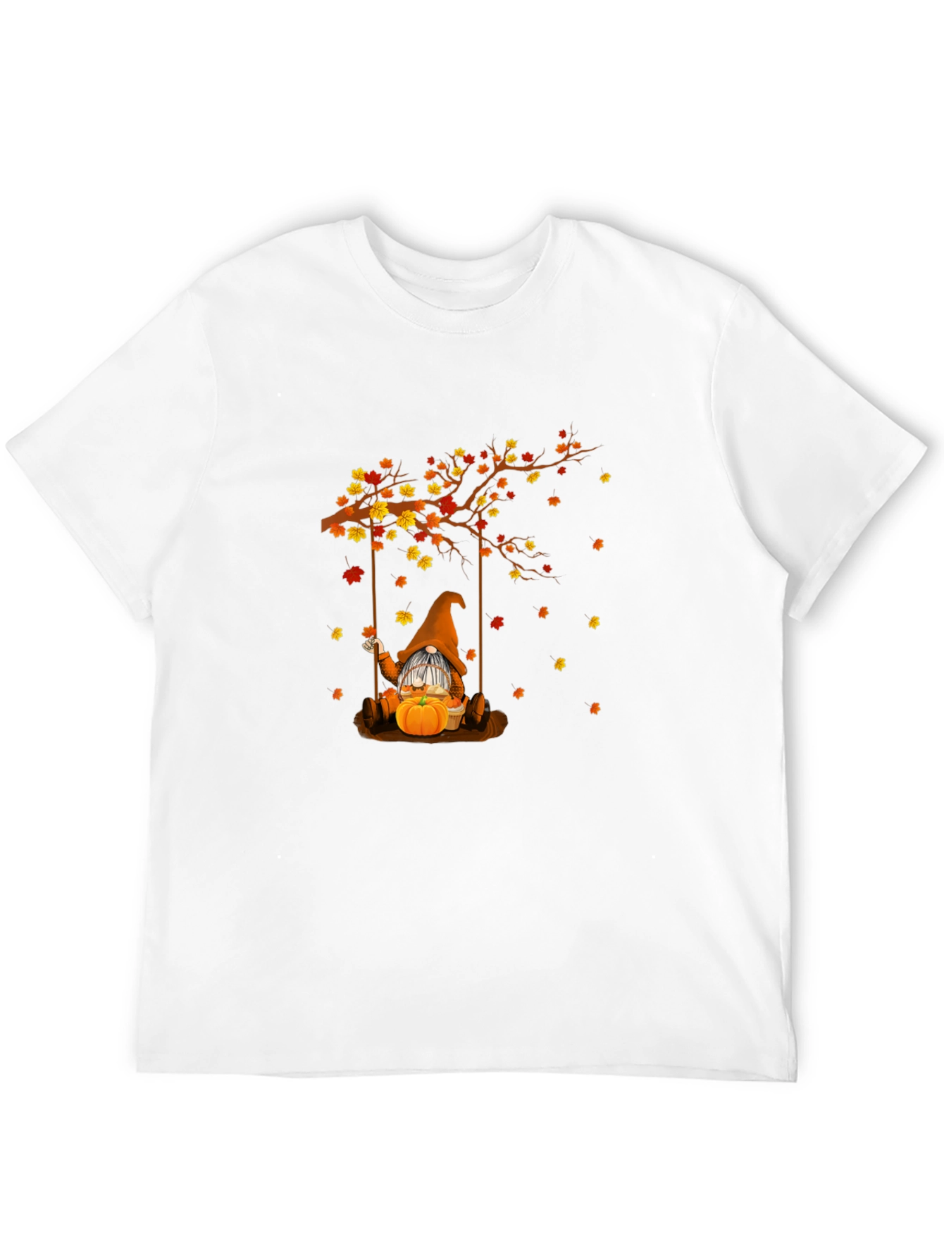 Gnome on Swing Fall T-Shirt