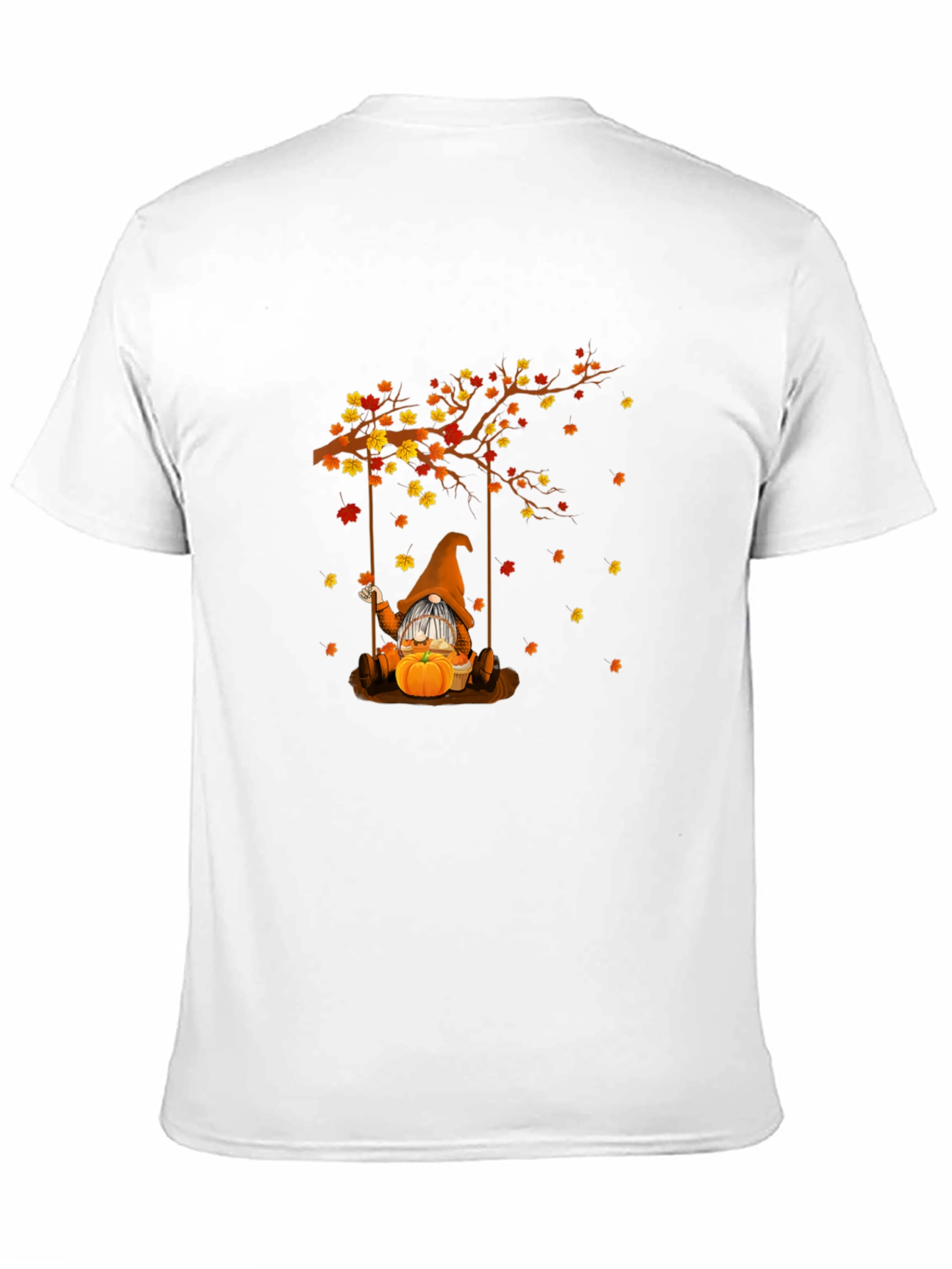 Gnome on Swing Fall T-Shirt