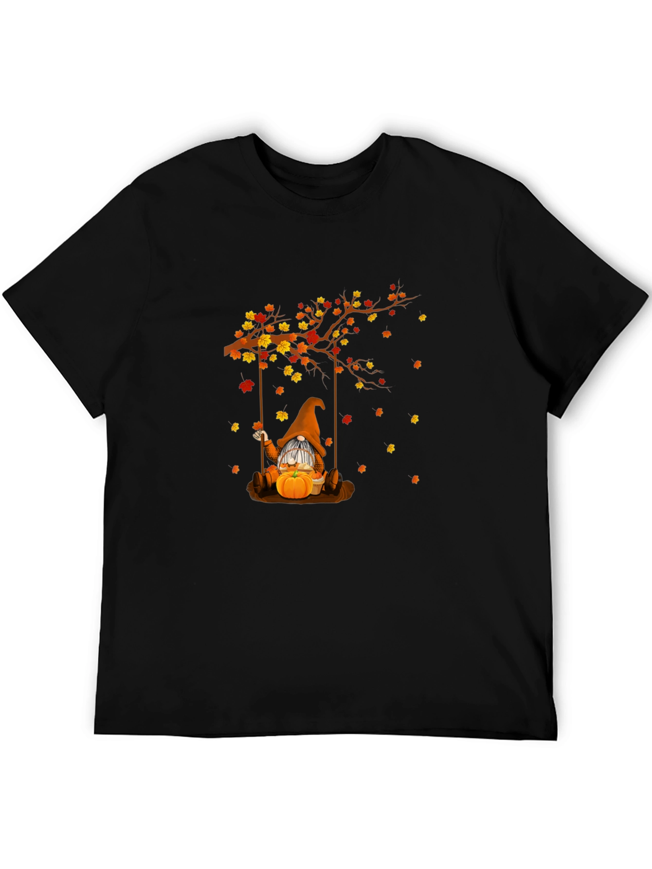 Gnome on Swing Fall T-Shirt