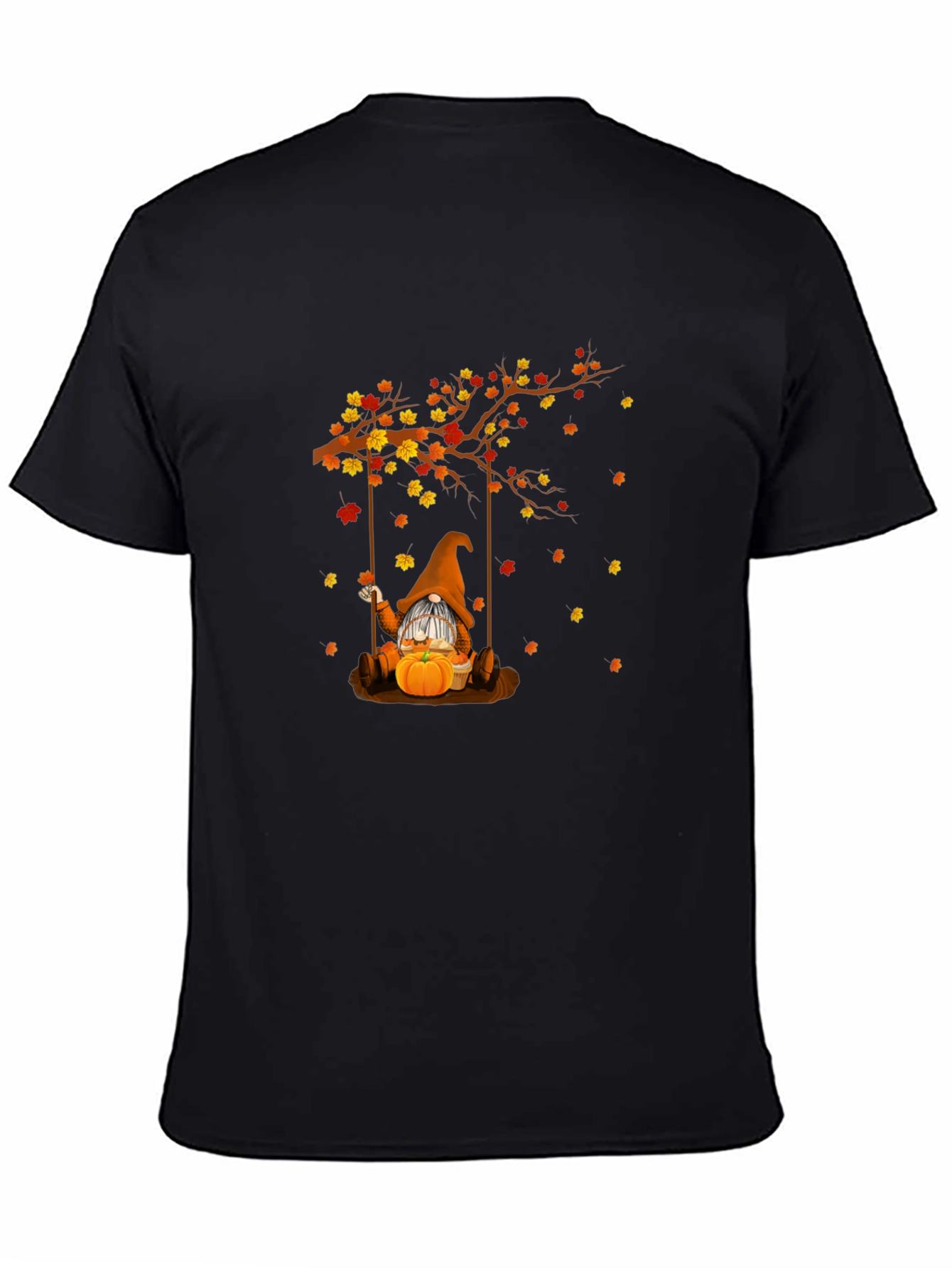 Gnome on Swing Fall T-Shirt