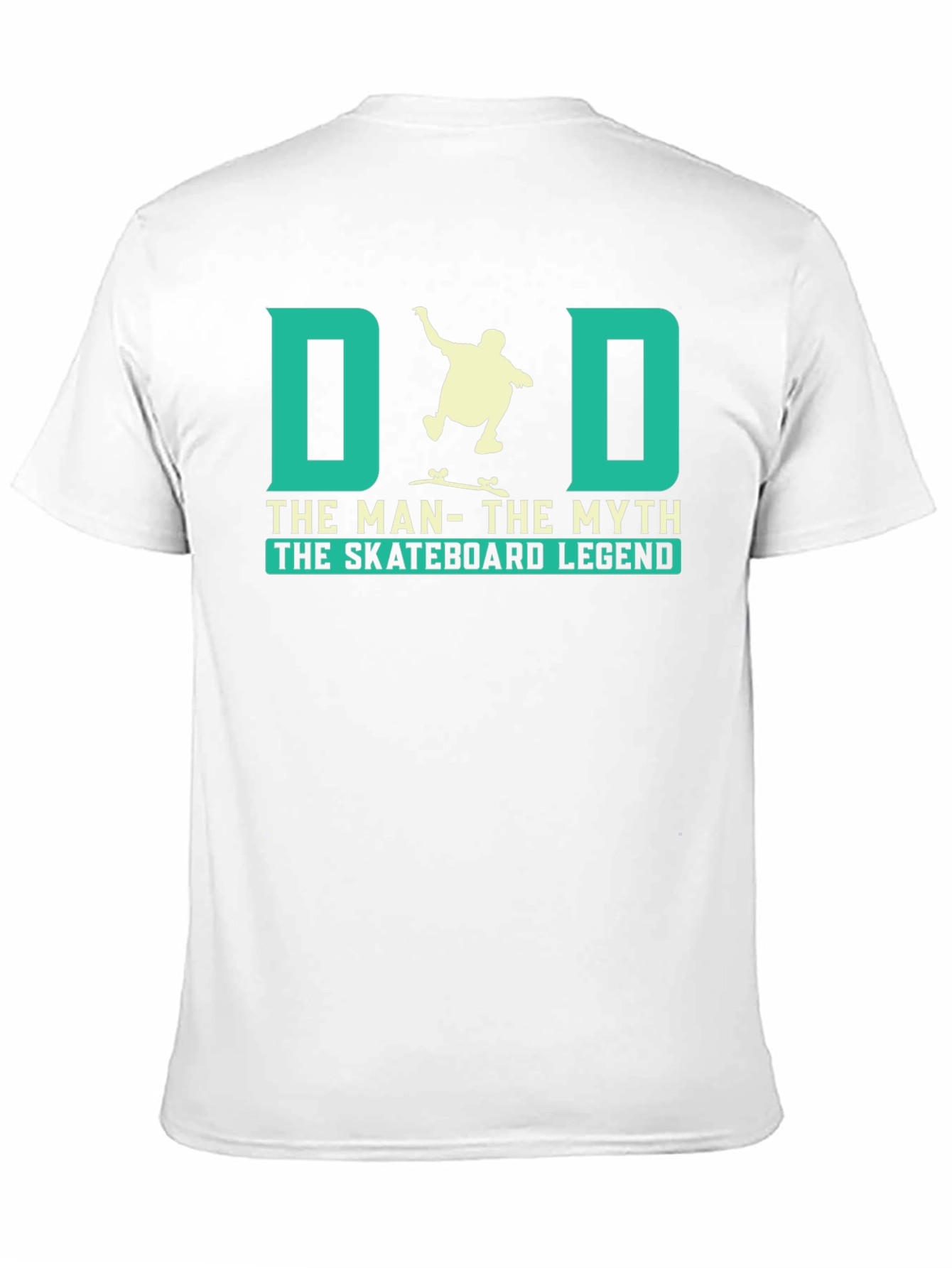 Dad Skateboard Legend Graphic T-Shirt