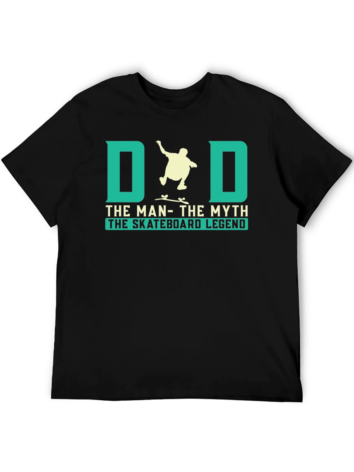 Dad Skateboard Legend Graphic T-Shirt