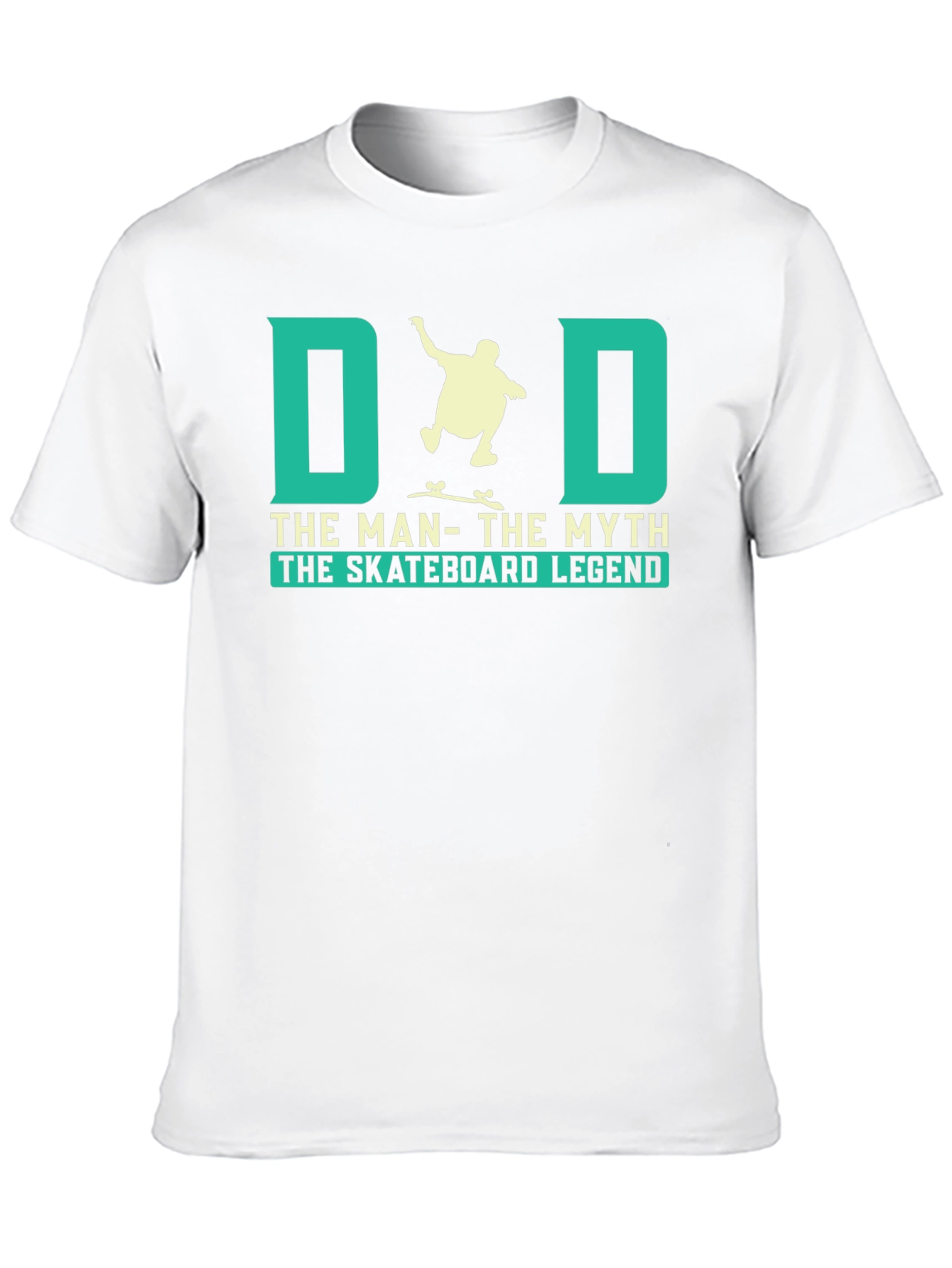 Dad Skateboard Legend Graphic T-Shirt