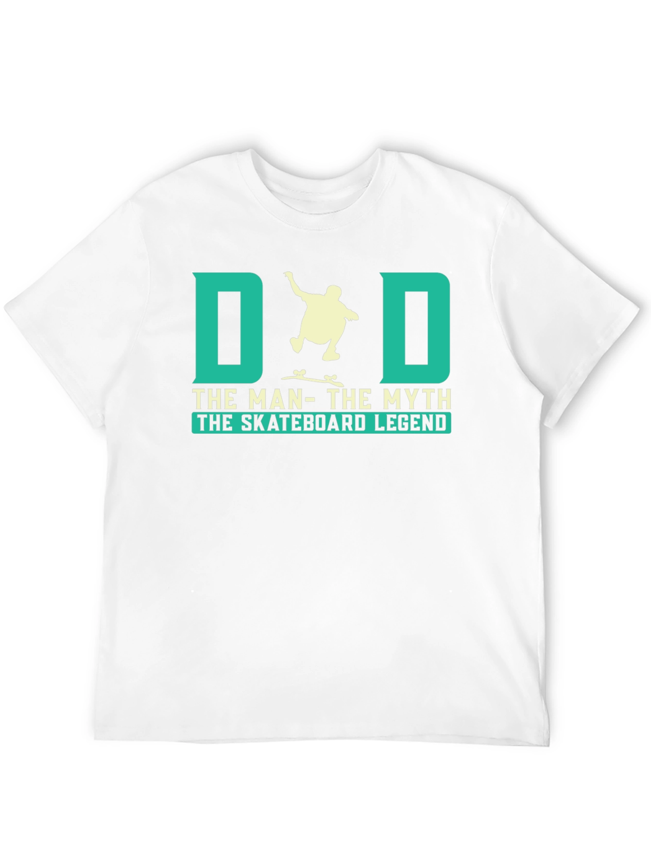 Dad Skateboard Legend Graphic T-Shirt