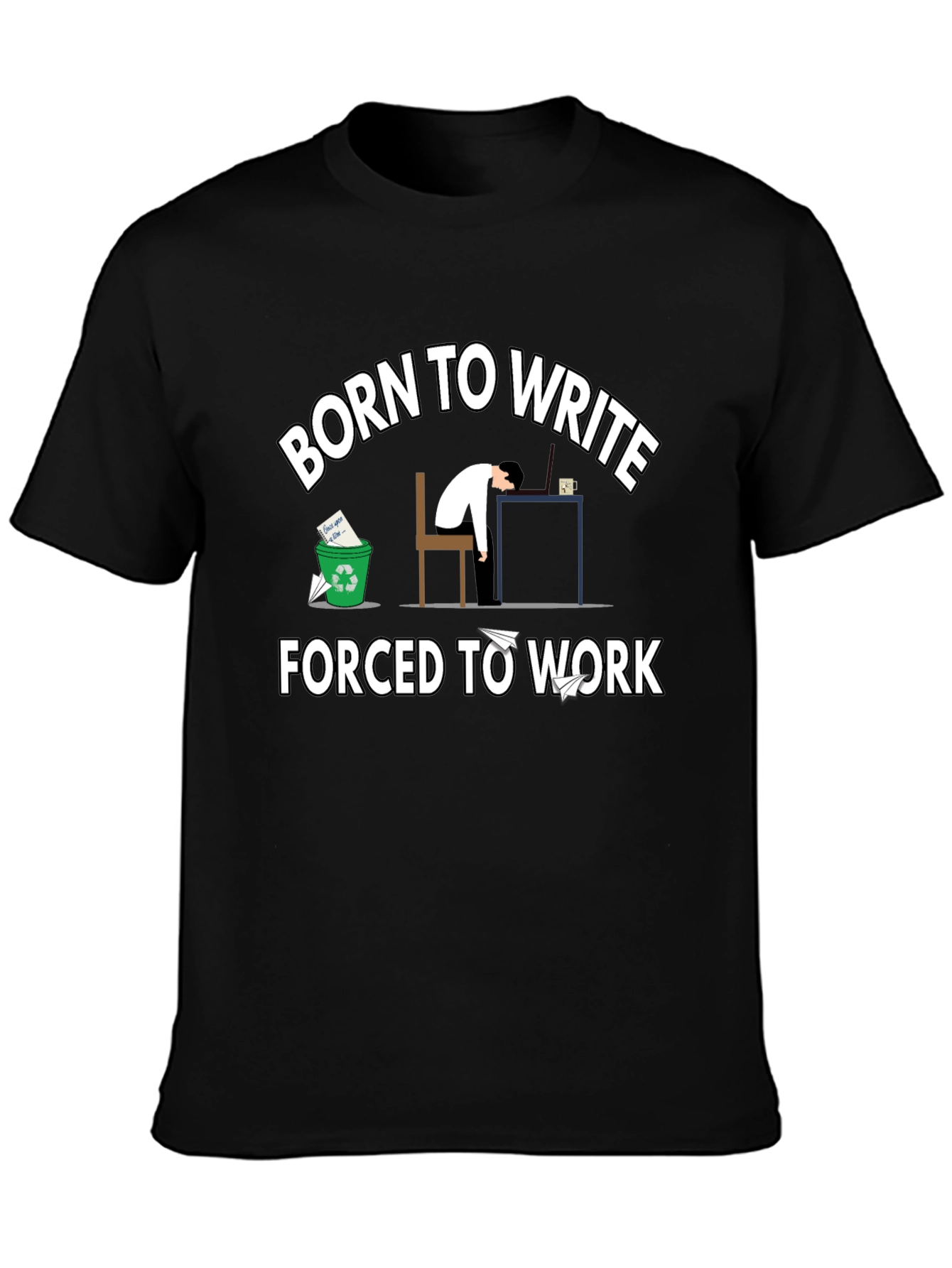Born to Write T-Shirt - Funny Writer Tee