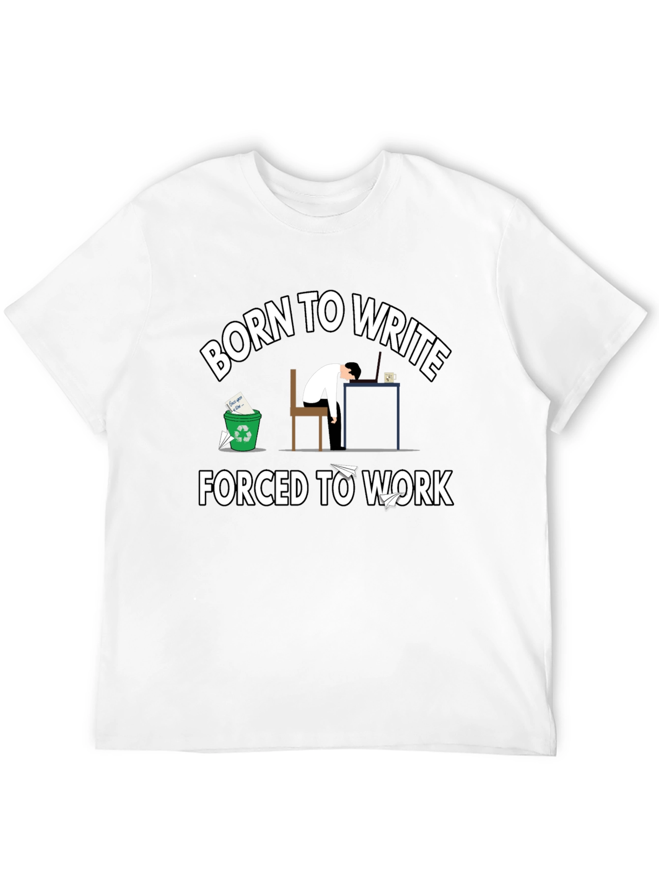 Born to Write T-Shirt - Funny Writer Tee