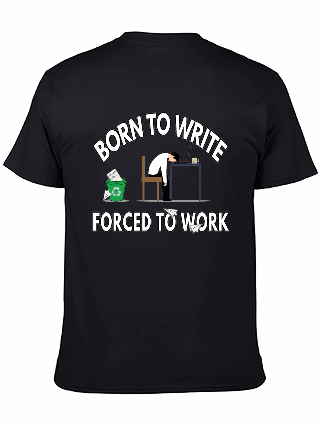 Born to Write T-Shirt - Funny Writer Tee