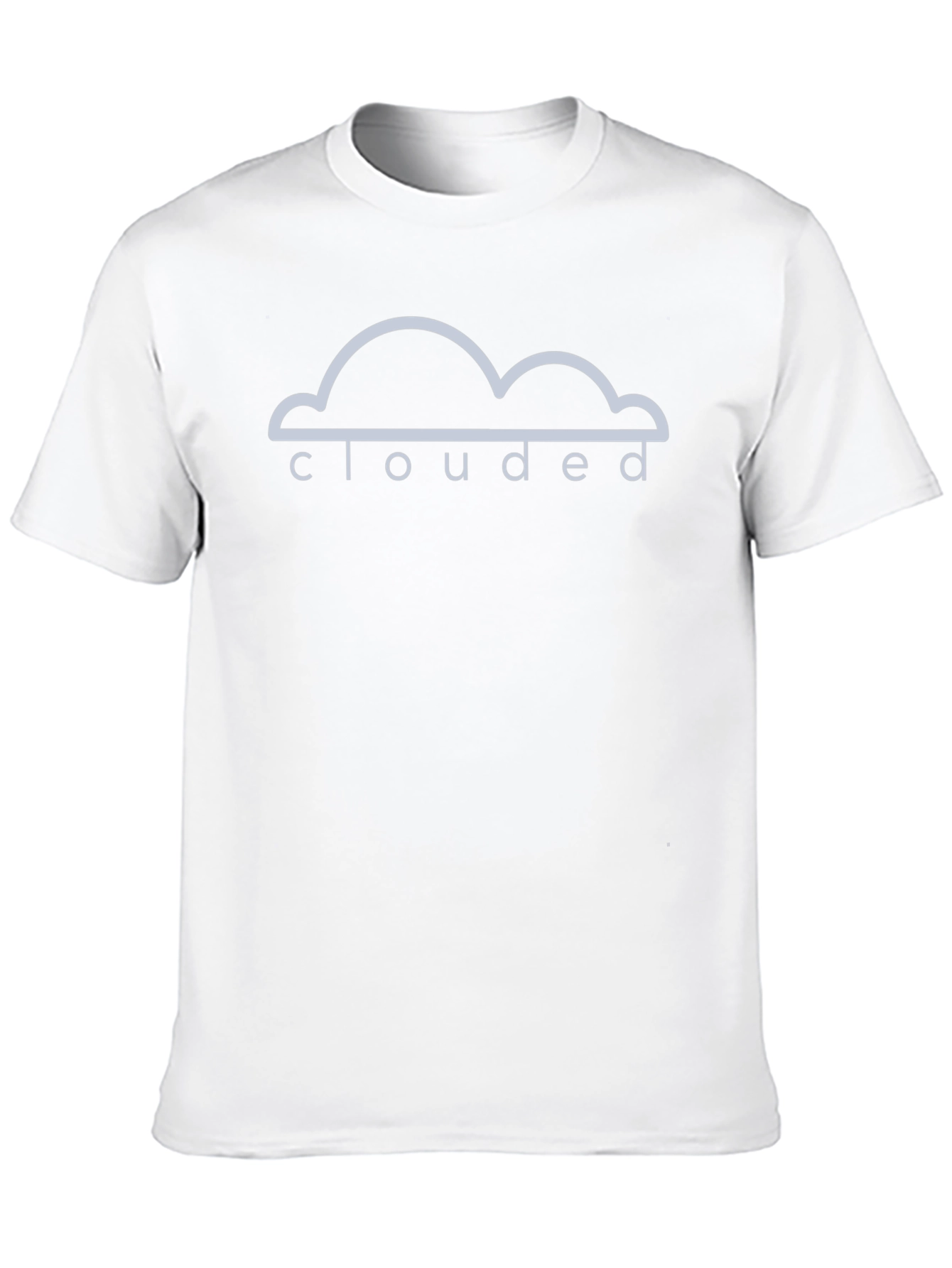 Clouded Graphic Tee - Modern Black T-Shirt