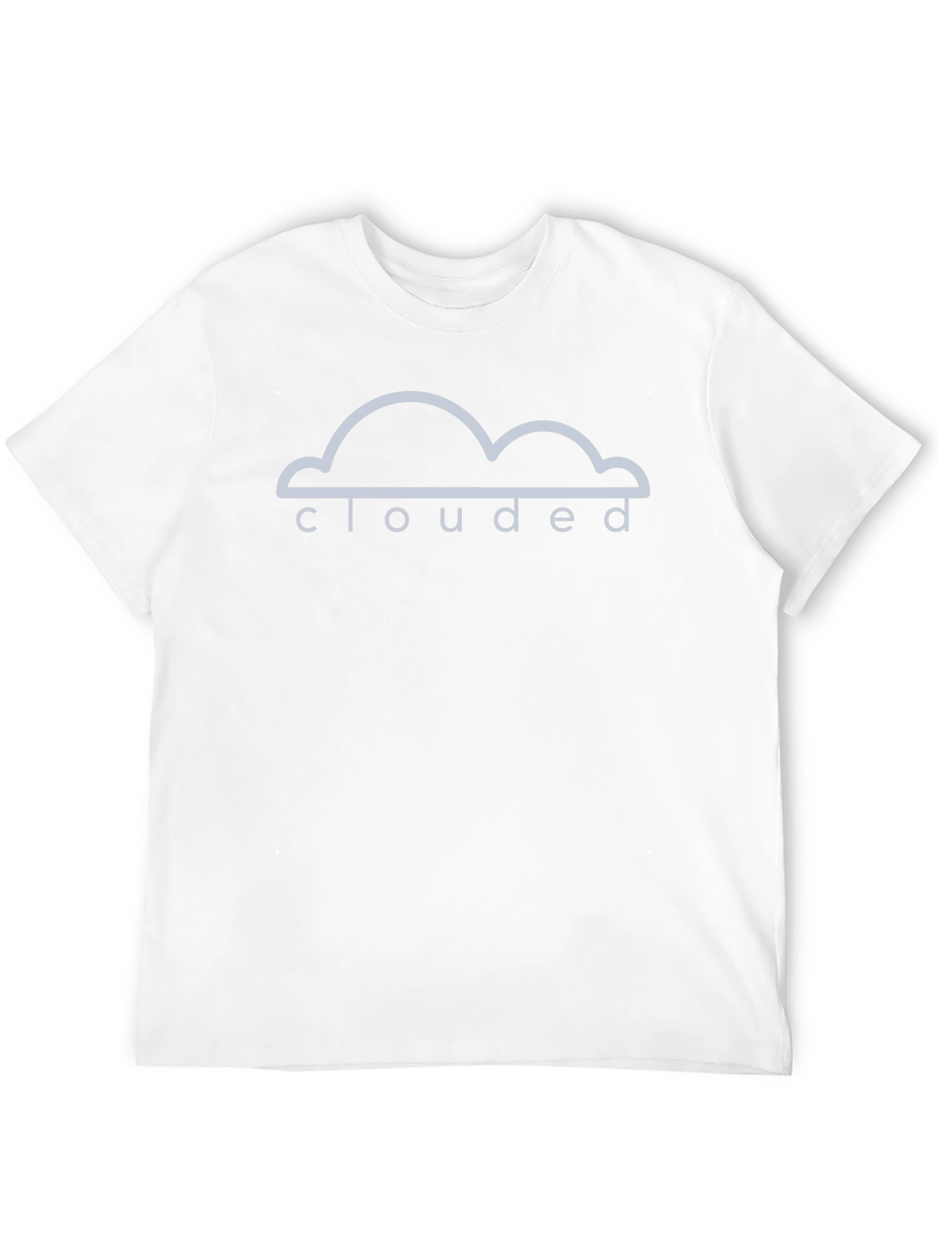 Clouded Graphic Tee - Modern Black T-Shirt
