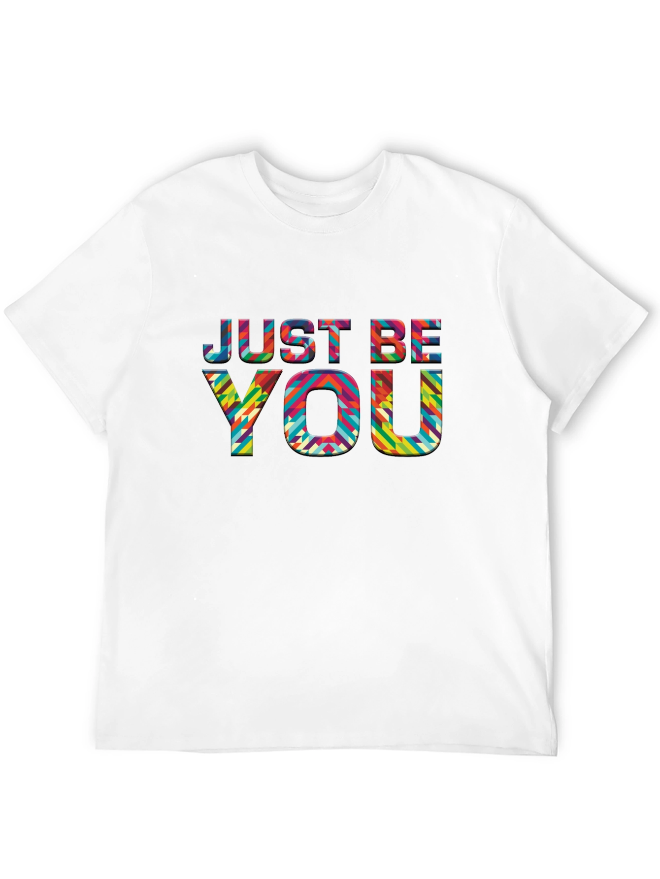 Just Be You Graphic Tee - Stylish Black T-Shirt