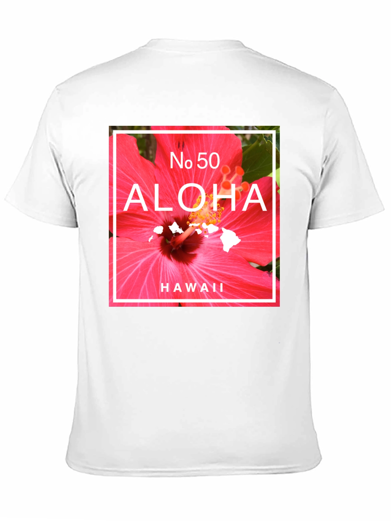 Aloha Hawaii T-Shirt | Tropical Flower Graphic Tee