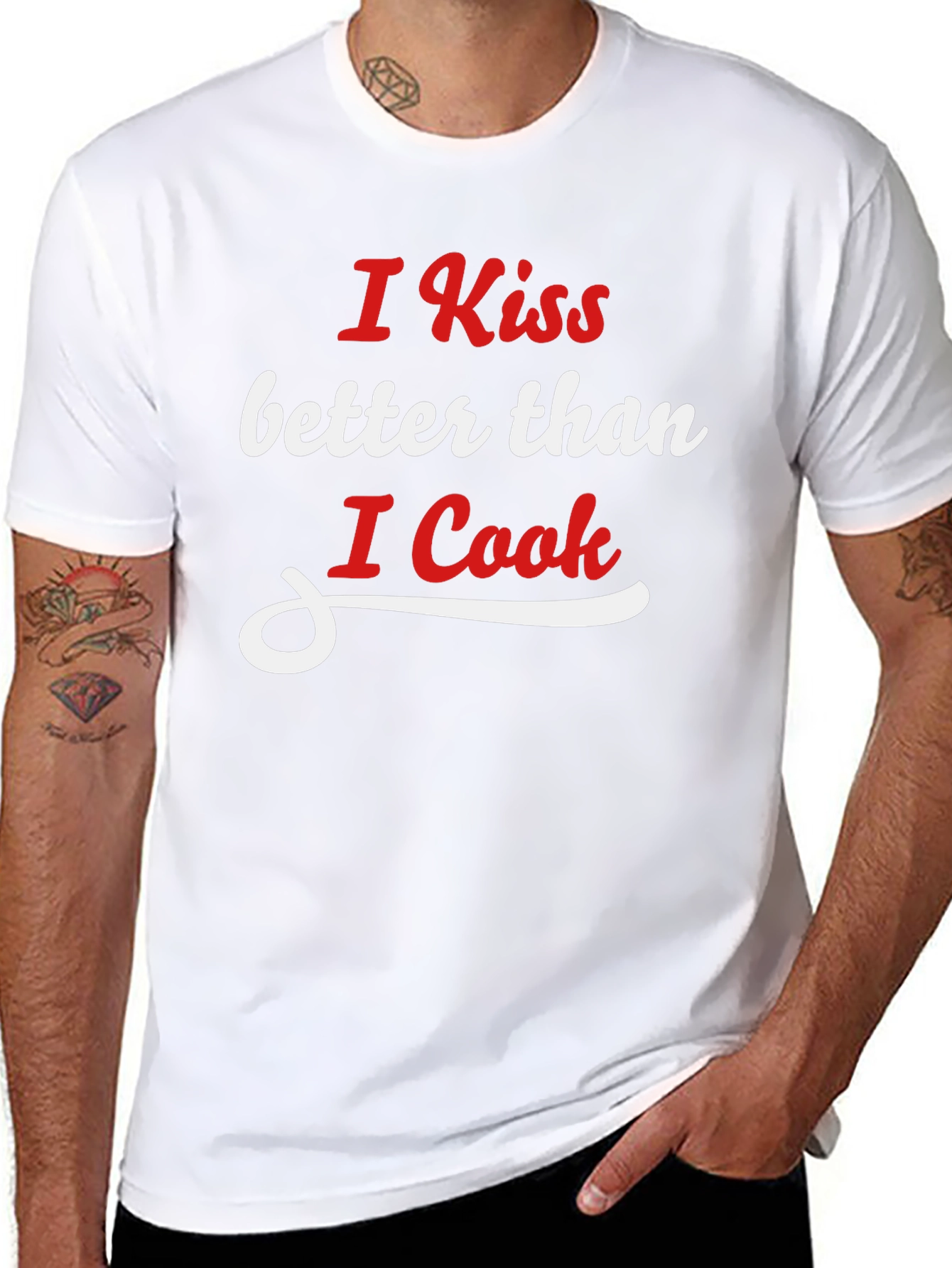 I Kiss Better Than I Cook Graphic T-Shirt