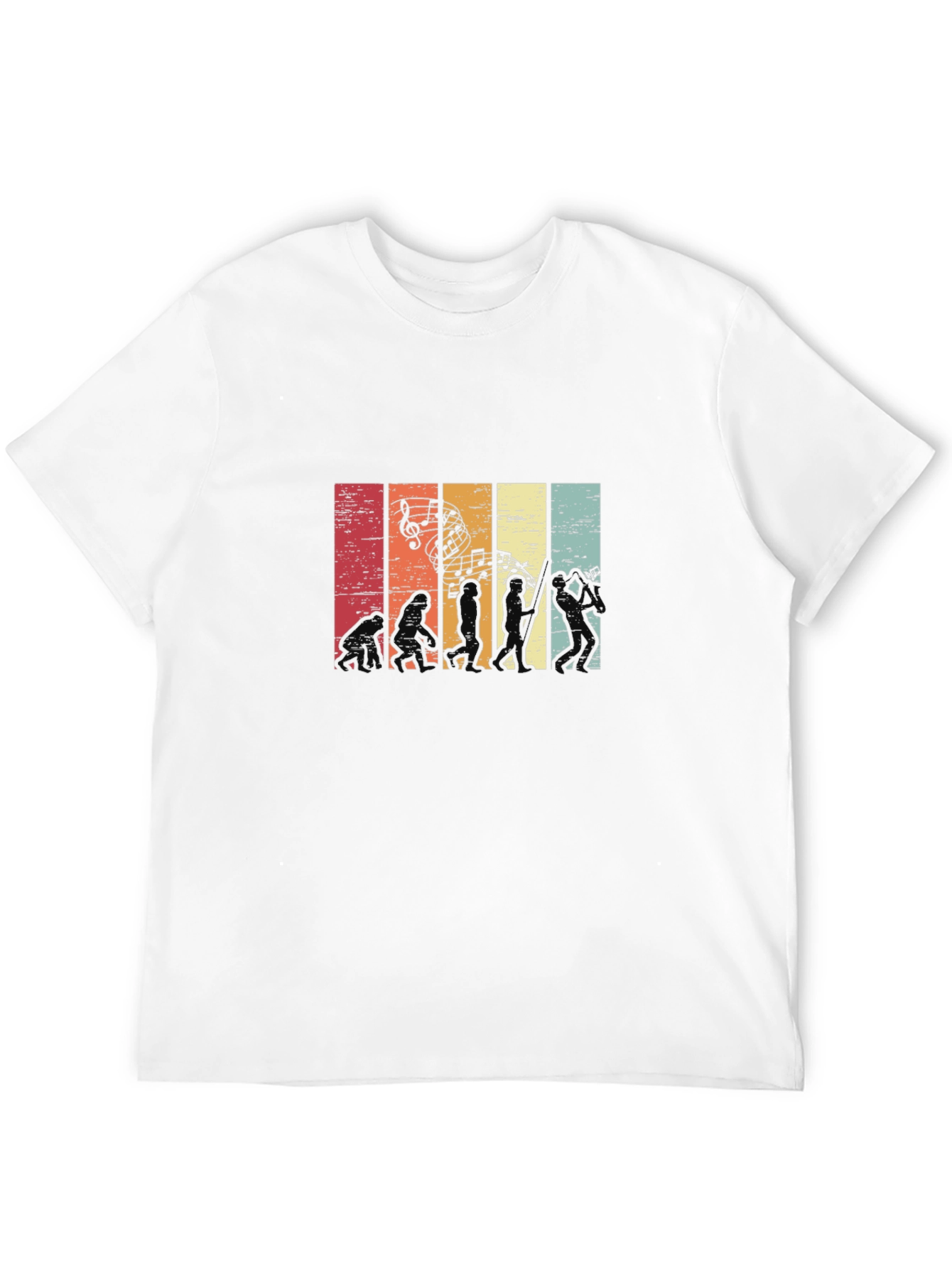 Music Evolution Graphic Tee