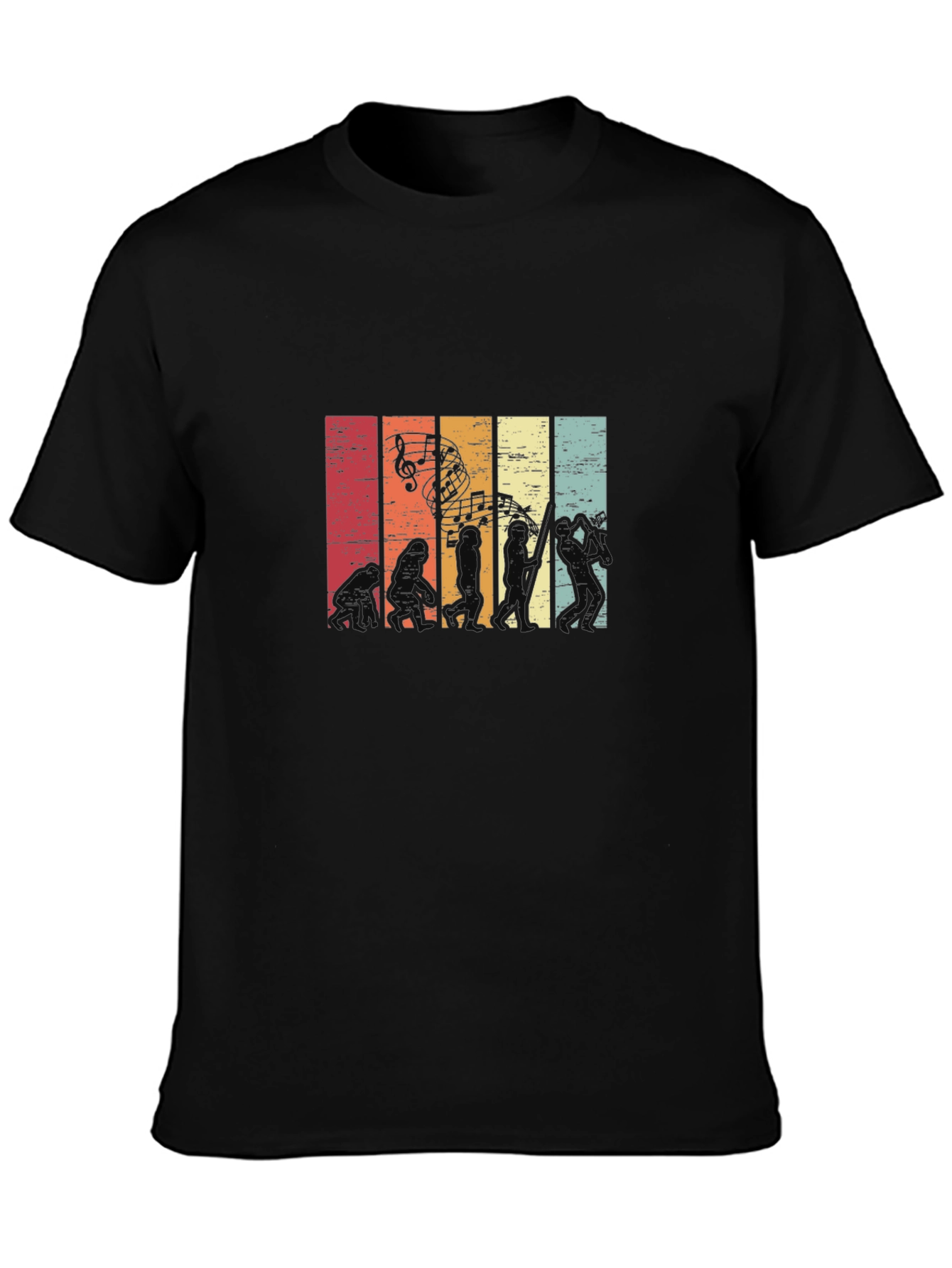 Music Evolution Graphic Tee