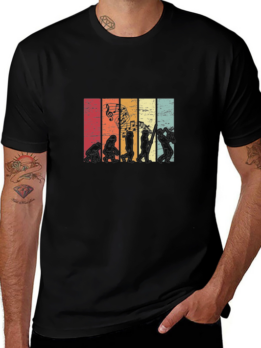 Music Evolution Graphic Tee