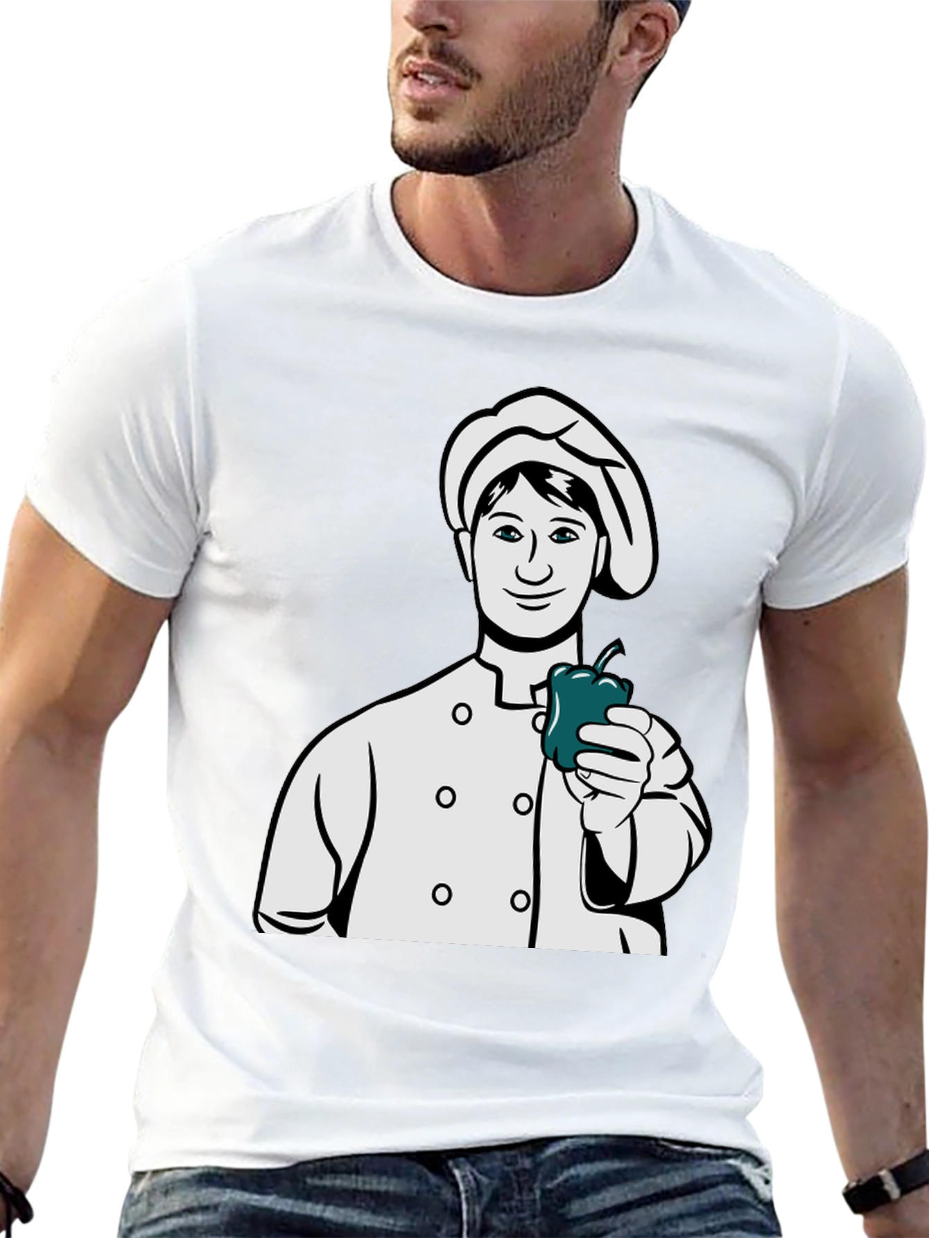 Chef Pepper Graphic T-Shirt