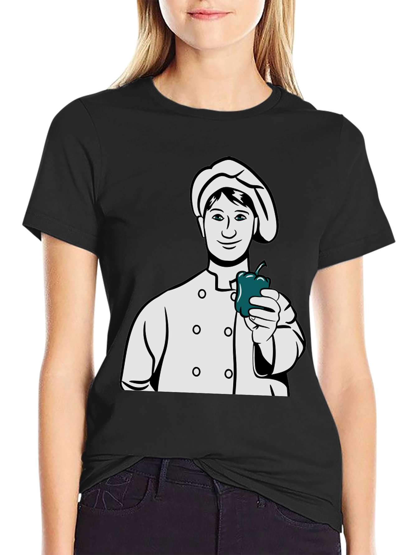 Chef Pepper Graphic T-Shirt