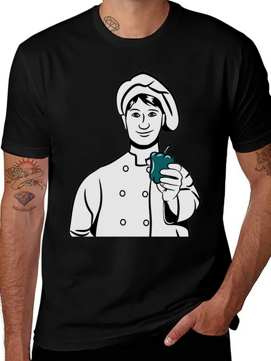 Chef Pepper Graphic T-Shirt
