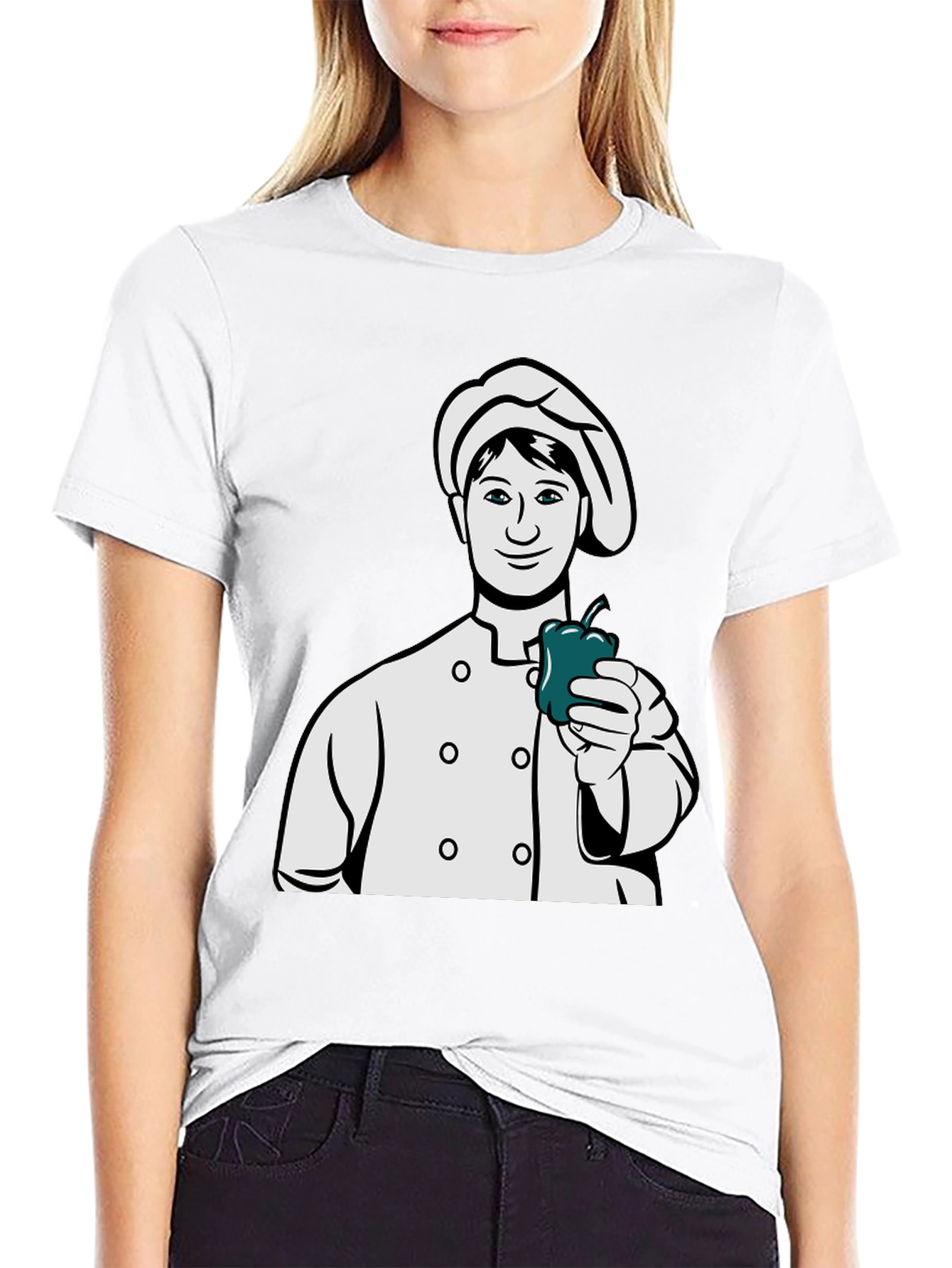 Chef Pepper Graphic T-Shirt