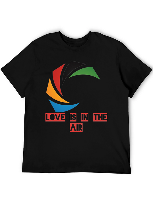 Love is in the Air T-Shirt - Colorful Design