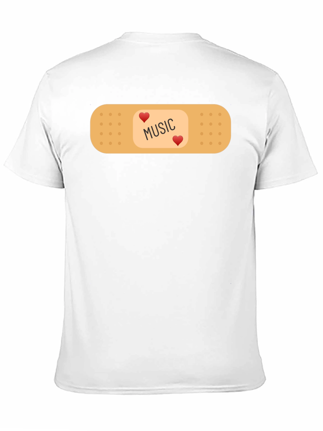 Music Lovers Bandage Tee