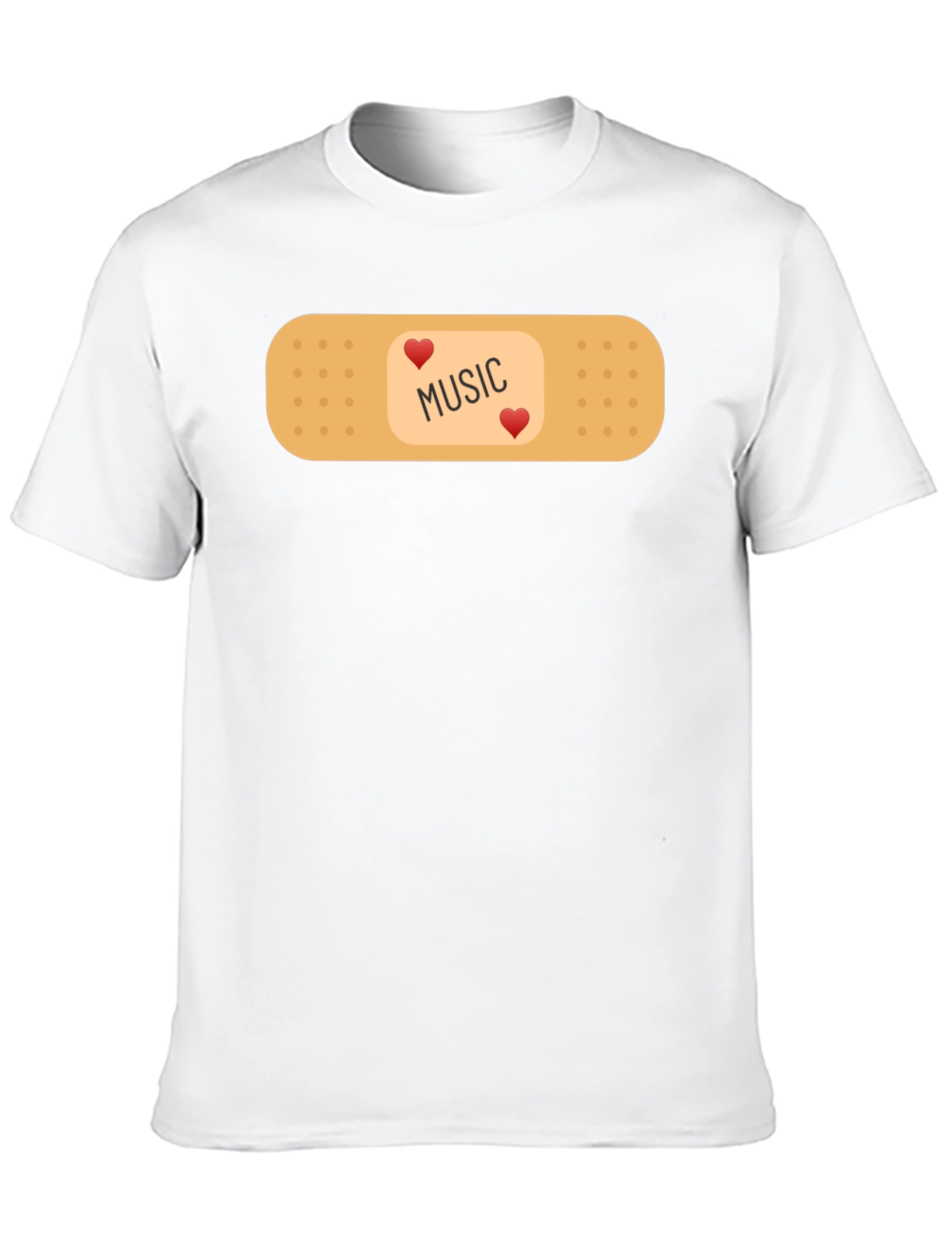 Music Lovers Bandage Tee